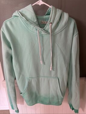 We The Free Mint Green Ombré Hoodie - Women's Pullover Sweatshirt